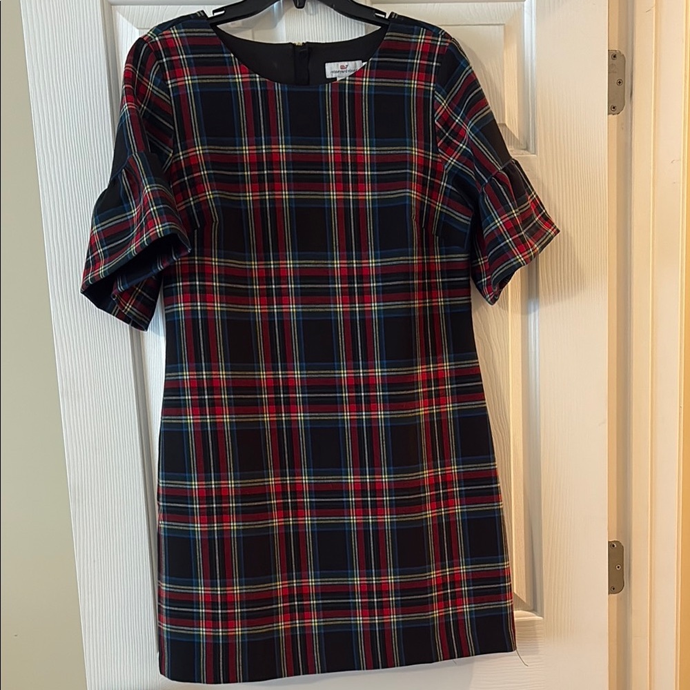 Vineyard Vines—Plaid Short Sleeve Dress